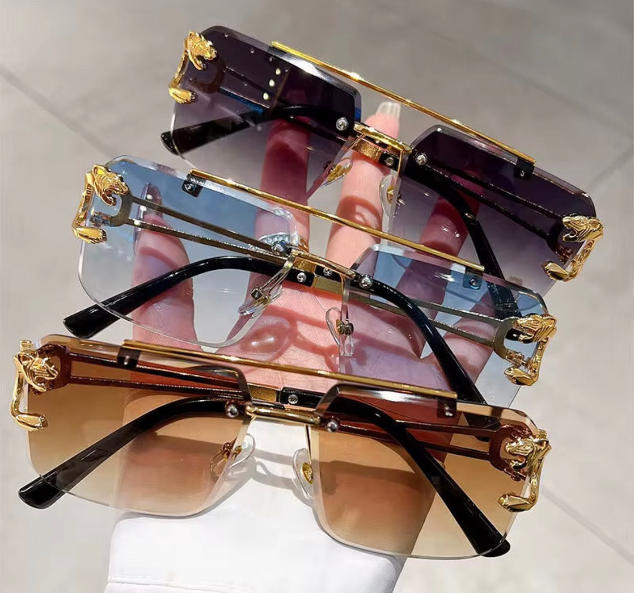 Frameless Sunglasses