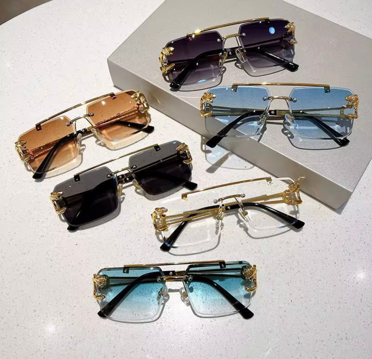 Frameless Sunglasses